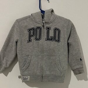 Polo by Ralph Lauren Kids Heather Gray Hoodie boys